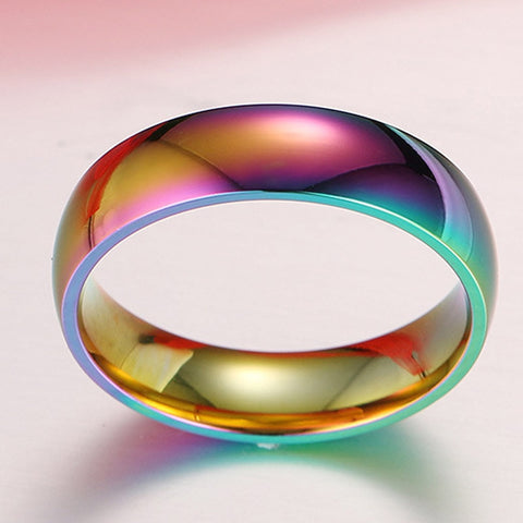 Rainbow Ombre Ring