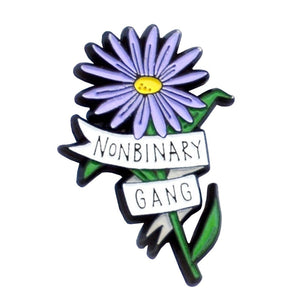 Nonbinary Gang Pin