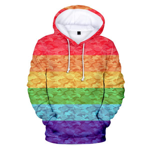 Rainbow Camo Sweatshirt