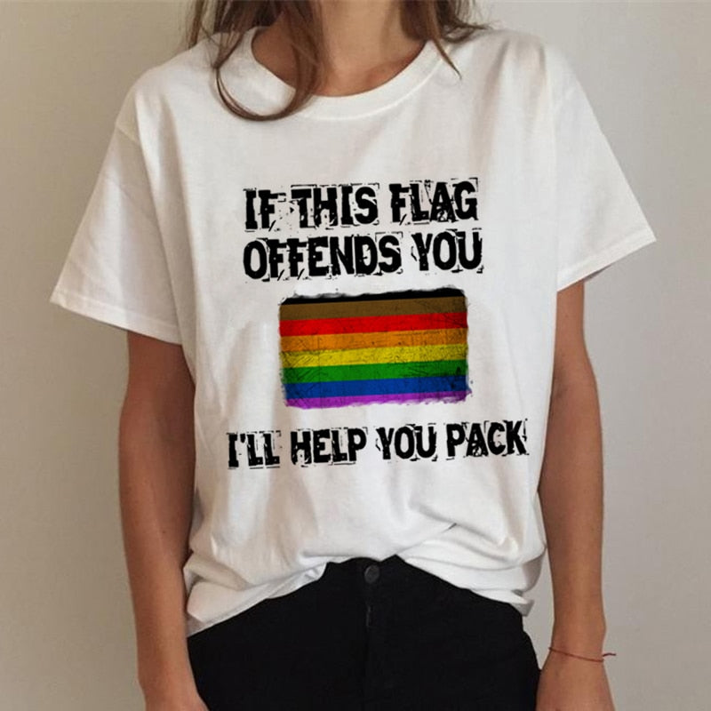 if this flag offends you t shirt