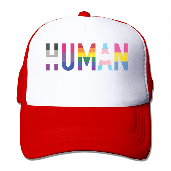 Black & White HUMAN Hat