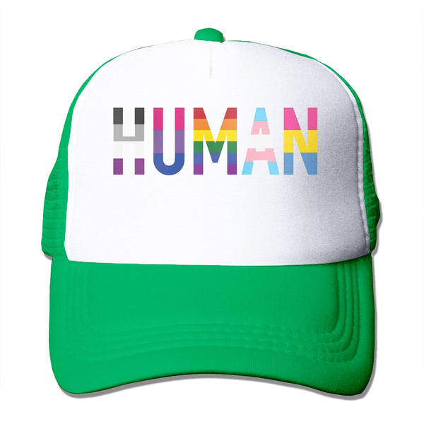 Black & White HUMAN Hat
