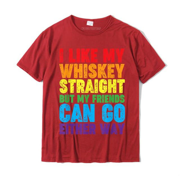 I Like My Whiskey Straight Tee